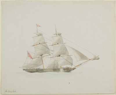 The Brig Jack by John Wilson Carmichael